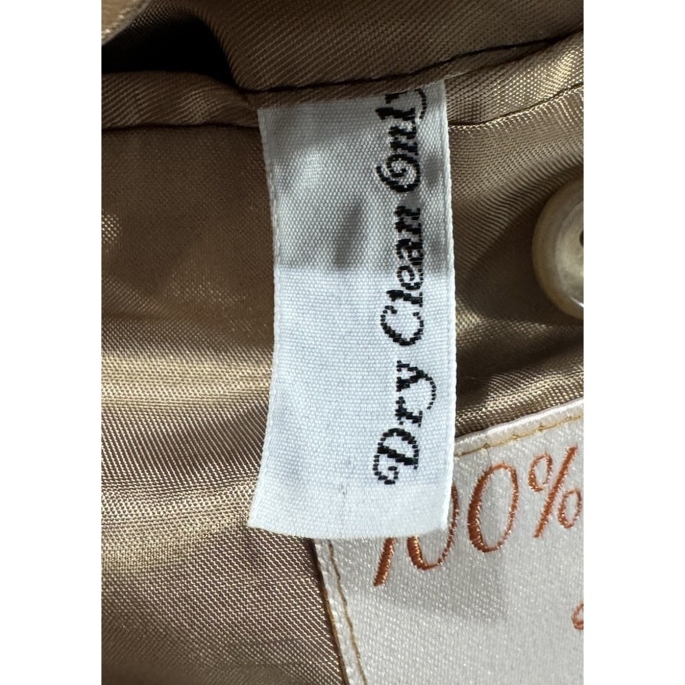 VTG Kuppenheimer Warren of Stafford Blazer Mens 42R Tan Camel Hair Sport Coat - Picture 7 of 13